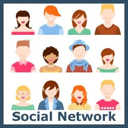 Teer Counter Social Network